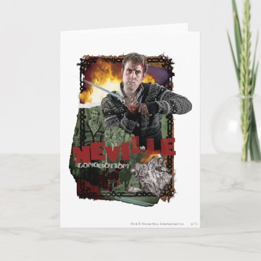 Neville Longbottom Collage 2 Kaart (Voorkant)