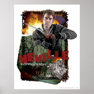 Neville Longbottom Collage 2 Poster