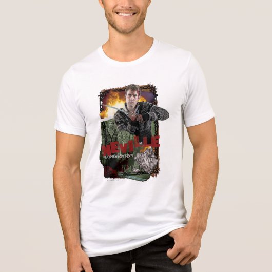 Neville Longbottom Collage 2 Tri-Blend Shirt (Voorkant)