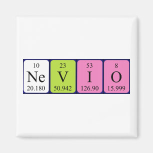 Nevio periodiek tabelnaam magneet