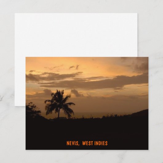 Nevis Briefkaart (Voorkant / Achterkant)