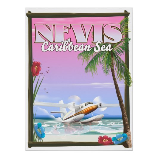Nevis Holiday poster. Perfect Poster (Voorkant)