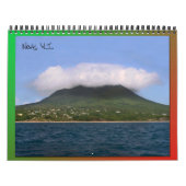 Nevis Island Caribische kalender (Hoes)