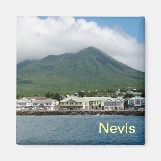 Nevis Island-magneet Magneet (Voorkant)