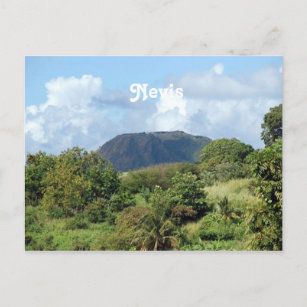 Nevis Landschap Briefkaart