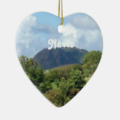 Nevis Landschap Keramisch Ornament (Rechts)