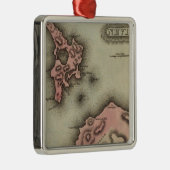 Nevis Metalen Ornament (Rechts)