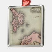 Nevis Metalen Ornament (Links)