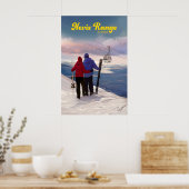 Nevis Range Schotland Skigebied Reisposter Poster (Keuken)