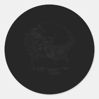 Nevis, West Indies Vintage Retro Surfing Surfer Va Ronde Sticker