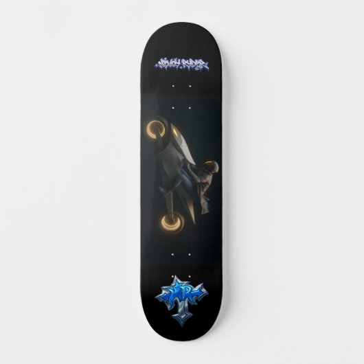 Nevoy Ryder Blaze 8" Skateboard Deck (Voorkant)