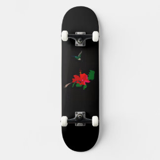 Nevoy Ryder Hibiscus Bloem & Kolibrie Board Persoonlijk Skateboard