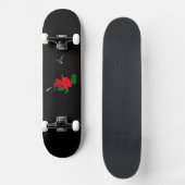 Nevoy Ryder Hibiscus Flower & Hummingbird Board Persoonlijk Skateboard (Voorkant)
