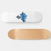 Nevoy Ryder White Board Persoonlijk Skateboard (Horizontaal)