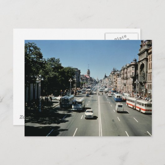 Nevsky Prospekt Briefkaart (Voorkant / Achterkant)