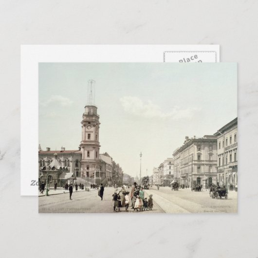 Nevsky Prospekt, St. Petersburg Briefkaart (Voorkant / Achterkant)