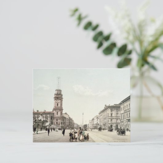 Nevsky Prospekt, St. Petersburg Briefkaart (Staand voorkant)