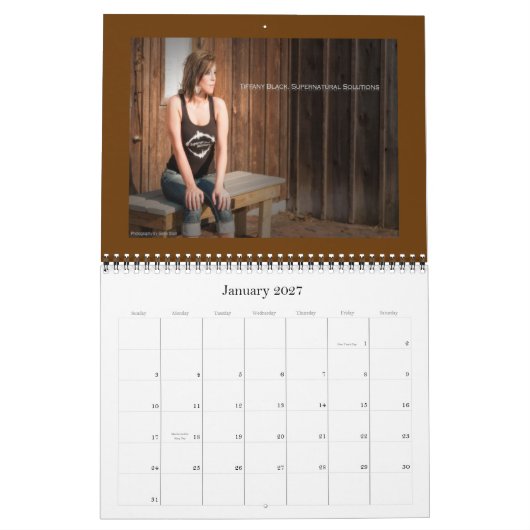 *NEW* 2013 Dames in het Paranormale Agenda Kalender (Jan 2027)