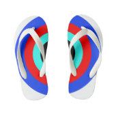 New a graphic design Kid's Flip Flops (Voetbed)