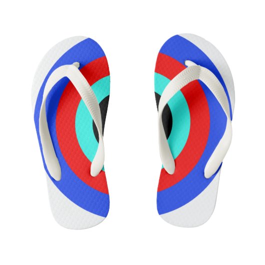 New a graphic design Kid's Flip Flops (Voetbed)