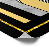 New Abstract Art Deco Poster (Hoek)