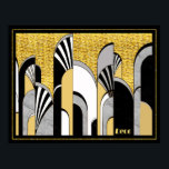 New Abstract Art Deco Poster<br><div class="desc">If you choose to download, Your local Walgreen store makes board posters of your download into different sizes and in various textures at a very good price. Sometimes with a discount. A tip from my US friend. For UK see "Digital Printing" online. I have taken these abstract shapes and used...</div>