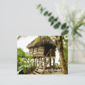 New Address Aankondigingskaart (Staand voorkant)