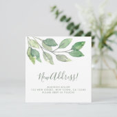  New Address Moving Announcement (Staand voorkant)