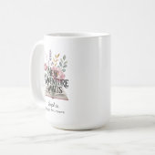 New Adventure Awaits Retirement Personalized Koffiemok (Voorkant links)