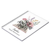 New Adventure Awaits Retirement Personalized Notitieboek (Linkerzijde)