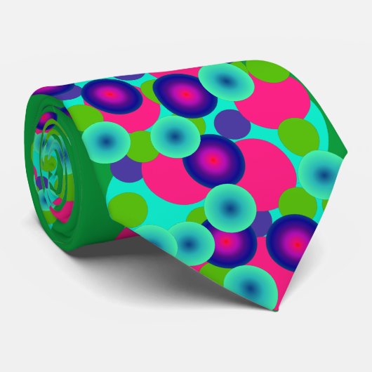 new age 6 Meerkleurig Stropdas (Opgerold)