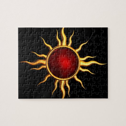 new age Astral Star: Ruby Sun Legpuzzel (Horizontaal)
