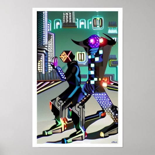 New age Bull Dance Poster (Voorkant)