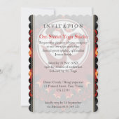 New age Earth Sun uitnodiging voor Healing Worksho (Achterkant)