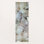 new age Elegant White Quartz (dubbelzijdig) Yogamat (Achterkant)