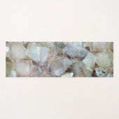 new age Elegant White Quartz (dubbelzijdig) Yogamat (Voorkant (horizontaal))