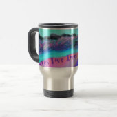 new age Fantasy Pagan Buddhist Travel Mug Reisbeker (Voorkant links)
