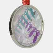 new age Fantasy Spirituele Goddess Pagan Ornaments Metalen Ornament (Rechts)