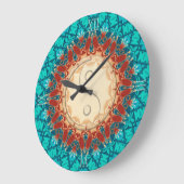 new age Feng Shui Home Decor Wall Clock Grote Klok (Hoek)