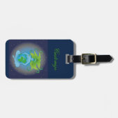 new age Gaia Goddess Thunder_Cove Bagagelabel (Voorkant horizontaal)