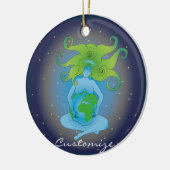 new age Gaia Goddess Thunder_Cove Keramisch Ornament (Links)