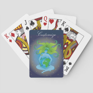 New age Gaia Goddess Thunder_Cove Pokerkaarten