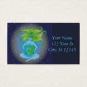 new age Gaia Goddess Thunder_Cove Visitekaartje (Voorkant)