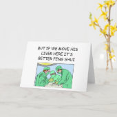 new age grappig kaart (Gele Bloem)