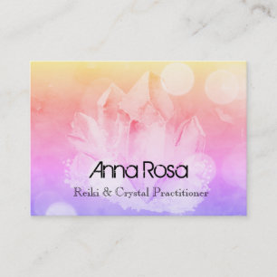 *~* New age Healer Reiki Crystal Yoga Reiki Master Visitekaartje