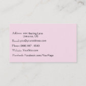 *~* New age Healer Reiki Crystal Yoga Reiki Master Visitekaartje (Achterkant)