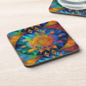 NEW AGE HIPPIE BIER ONDERZETTER (Linkerzijde)