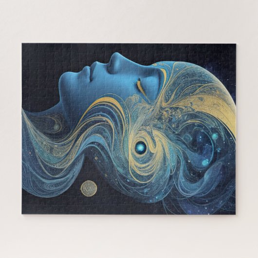 New age kosmisch legpuzzel (Horizontaal)