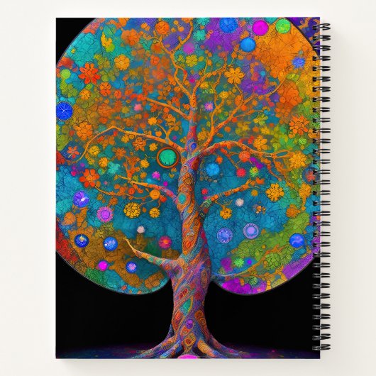 New age Kosmisch Notitieboek (Achterkant)