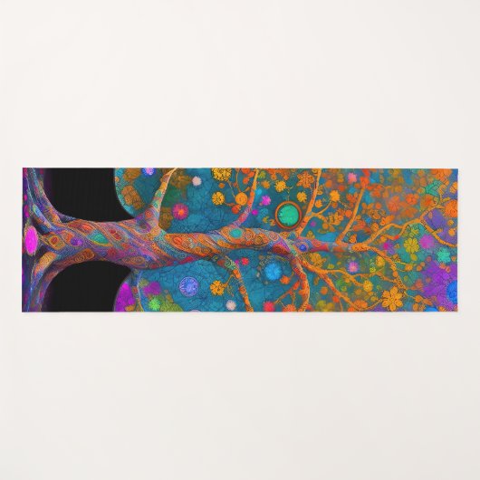 New age Kosmisch Yogamat (Voorkant (horizontaal))